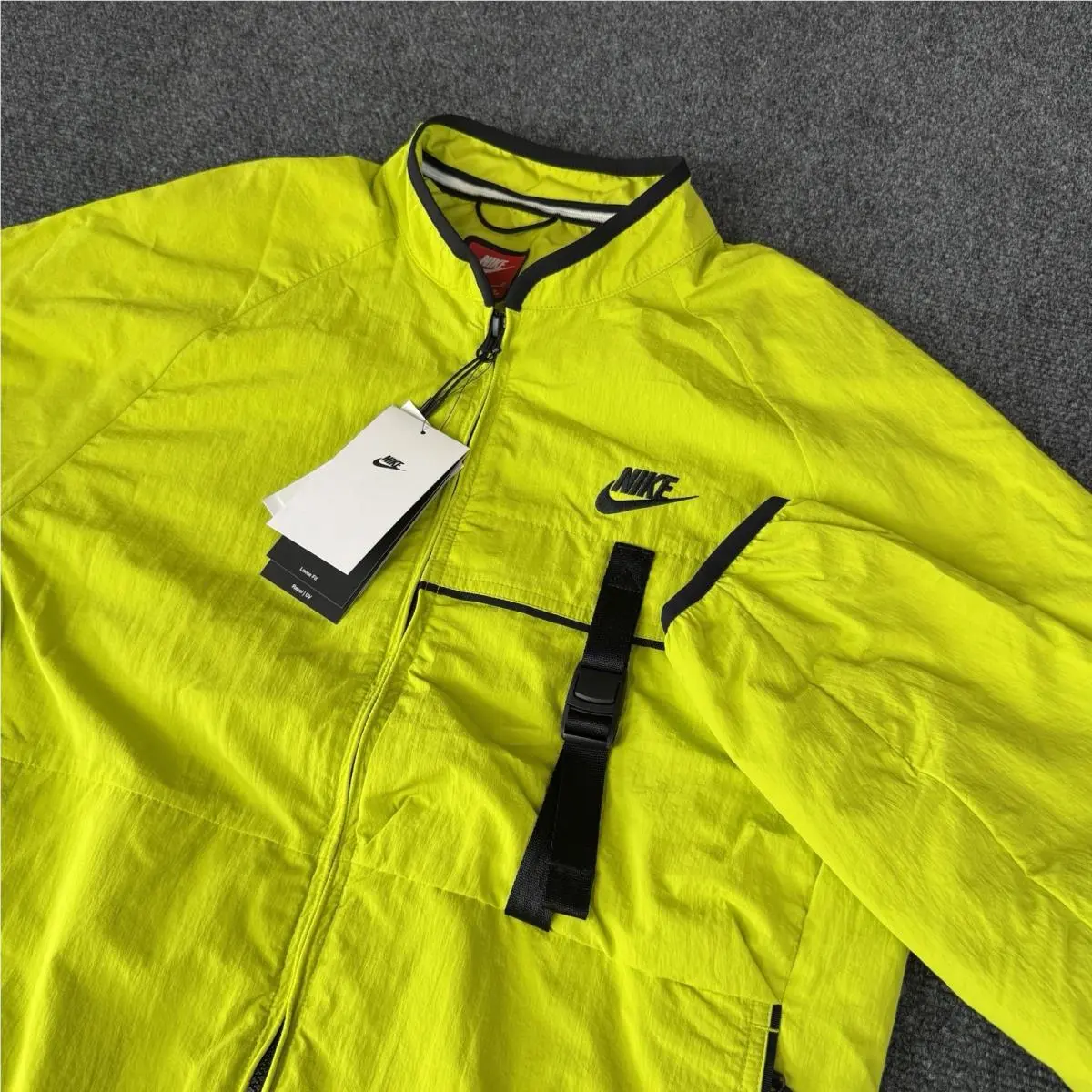 Nike Tech Woven Jacket Repel UV 40+ Men`s Size Small Zip Up FZ0750-357