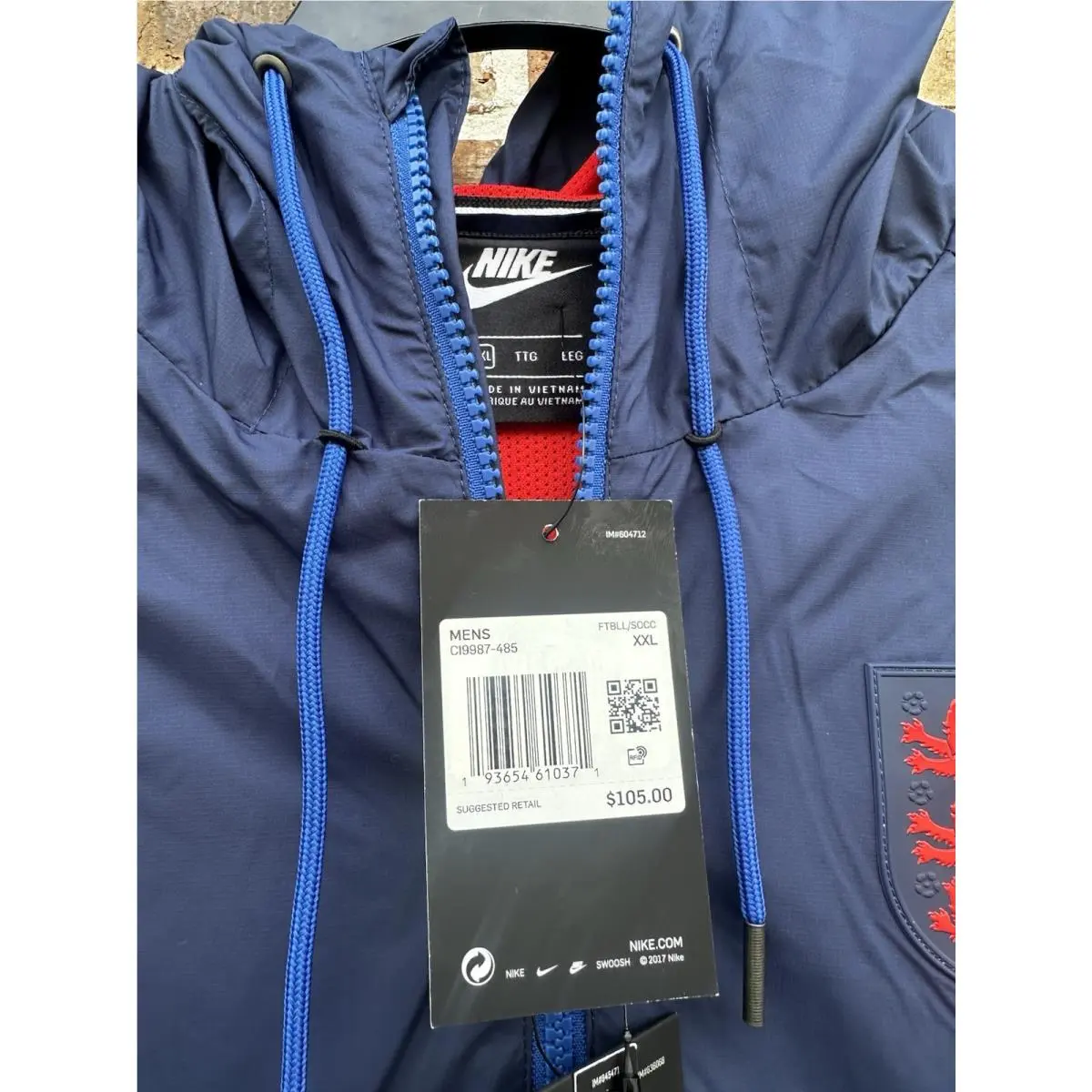 Nike clothing - Nike England Windrunner - England Windrunner - Blue 11
