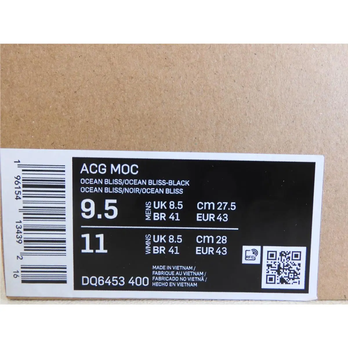 Nike shoes - Nike ACG Moc - ACG Moc - DQ6453-400 - Blue (UPC: 196154134392) 3