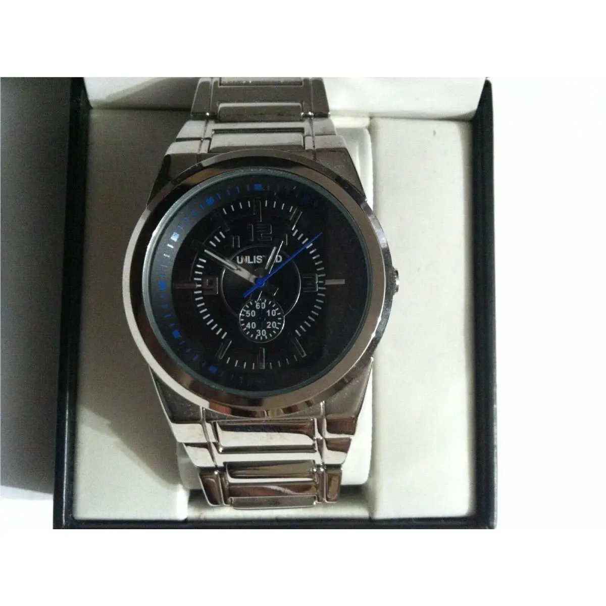 Kenneth Cole Unlisted Mens Chain Stainless Wrist Watch