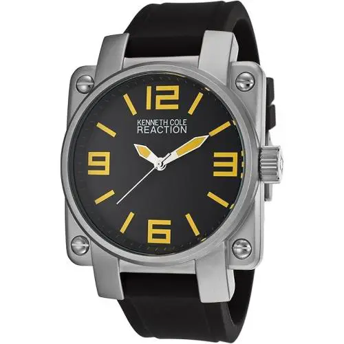 Reaction Men`s Rubber Watch RK1303 by Kenneth Cole