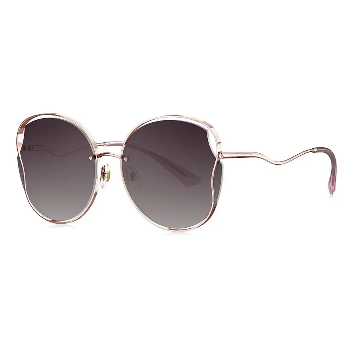 Women Elegant Romantic Oversized Butterfly Sunglasses 59mm Exclusive by Bolon