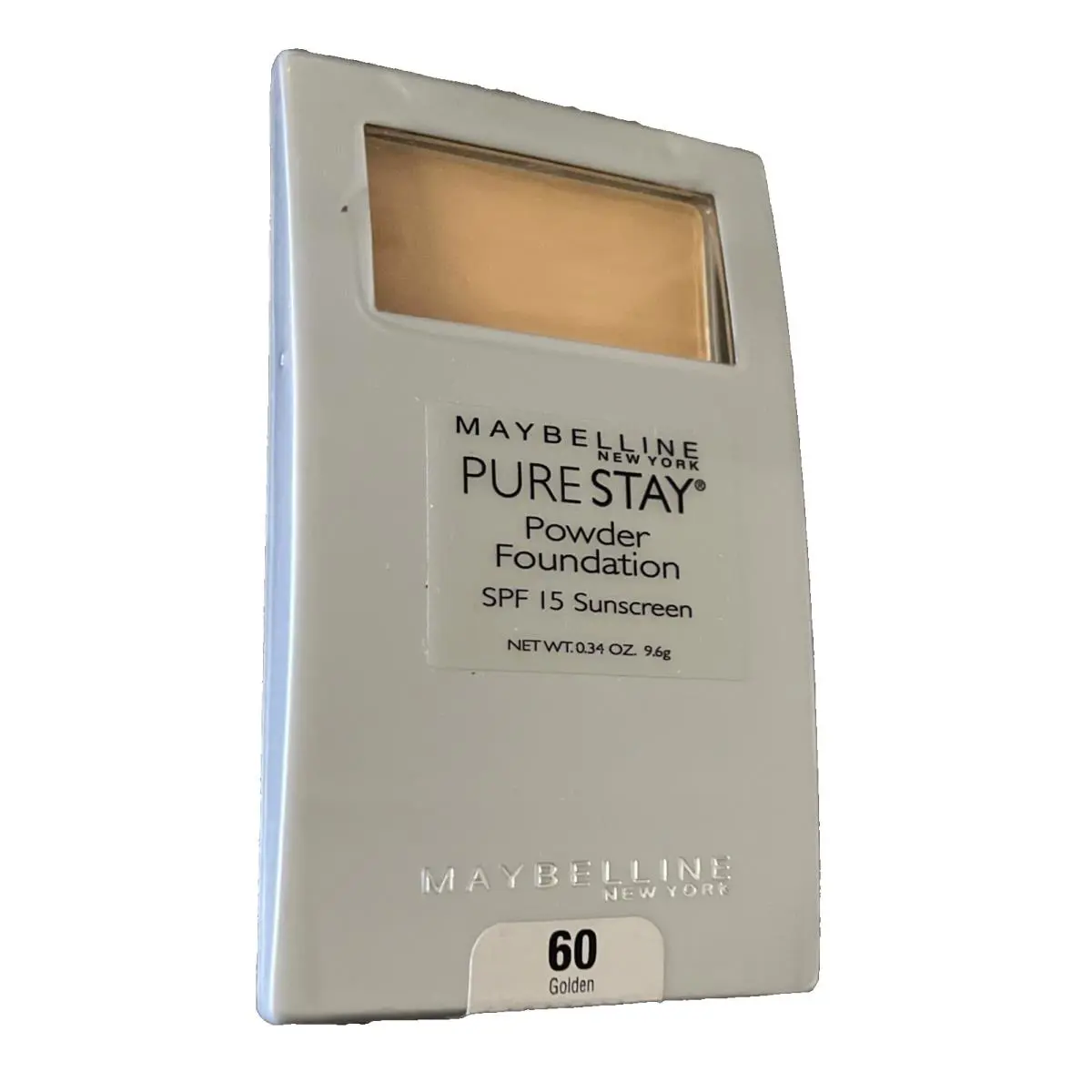 New York Pure Stay Powder Foundation Spf 15 - 60 Golden by Maybelline