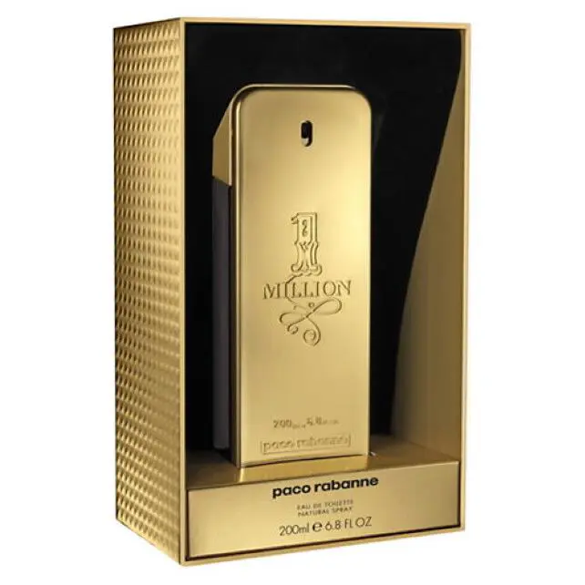 Paco 1 Million Edt Spray For Men 6.8 FL OZ Display Box by Paco Rabanne