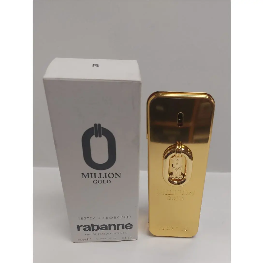 Paco Million Gold Parfum 3.4 OZ / 100 ML For Men Tester Box