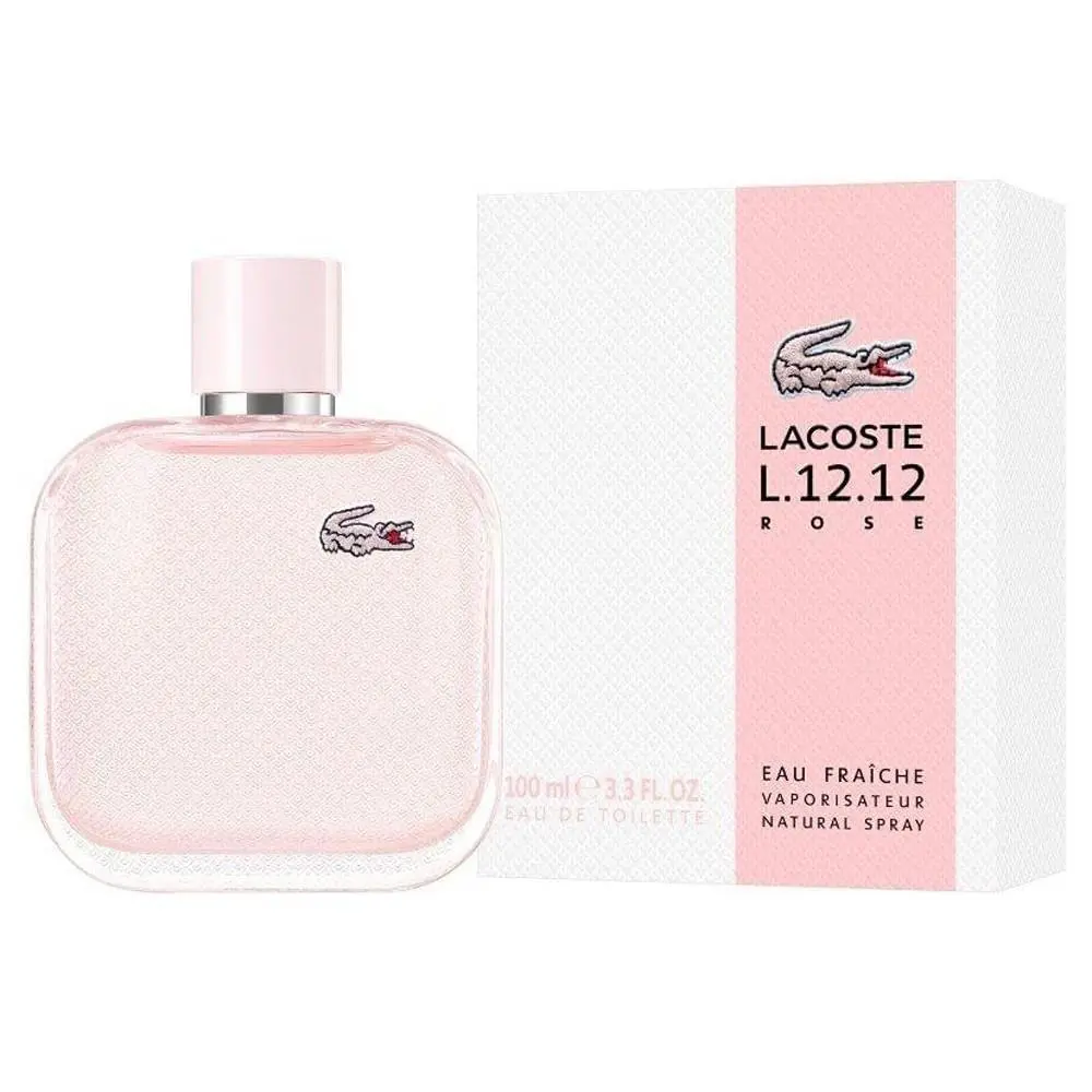 Lacoste L.12.12 Rose Eau Fraiche Eau de Toilette - 3.3oz