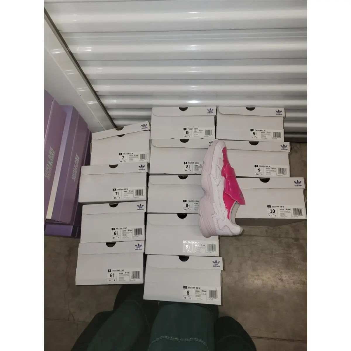 Adidas shoes - FALCON RX - FALCON - EE5018 - White 8