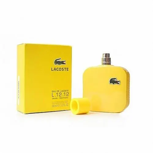 Lacoste L.12.12 Jaune By Lacoste 3.3 Oz. 100ml Eau de Toilette Spray Men
