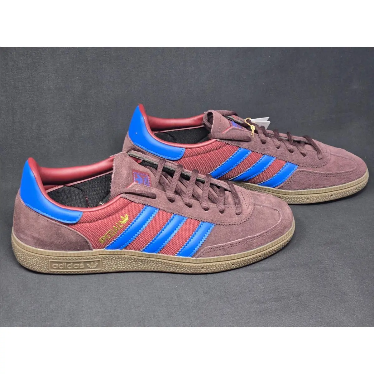 Adidas Handball Spezial Mens Sizes Red Maroon Burgundy Blue Shoes IF9530 Nby