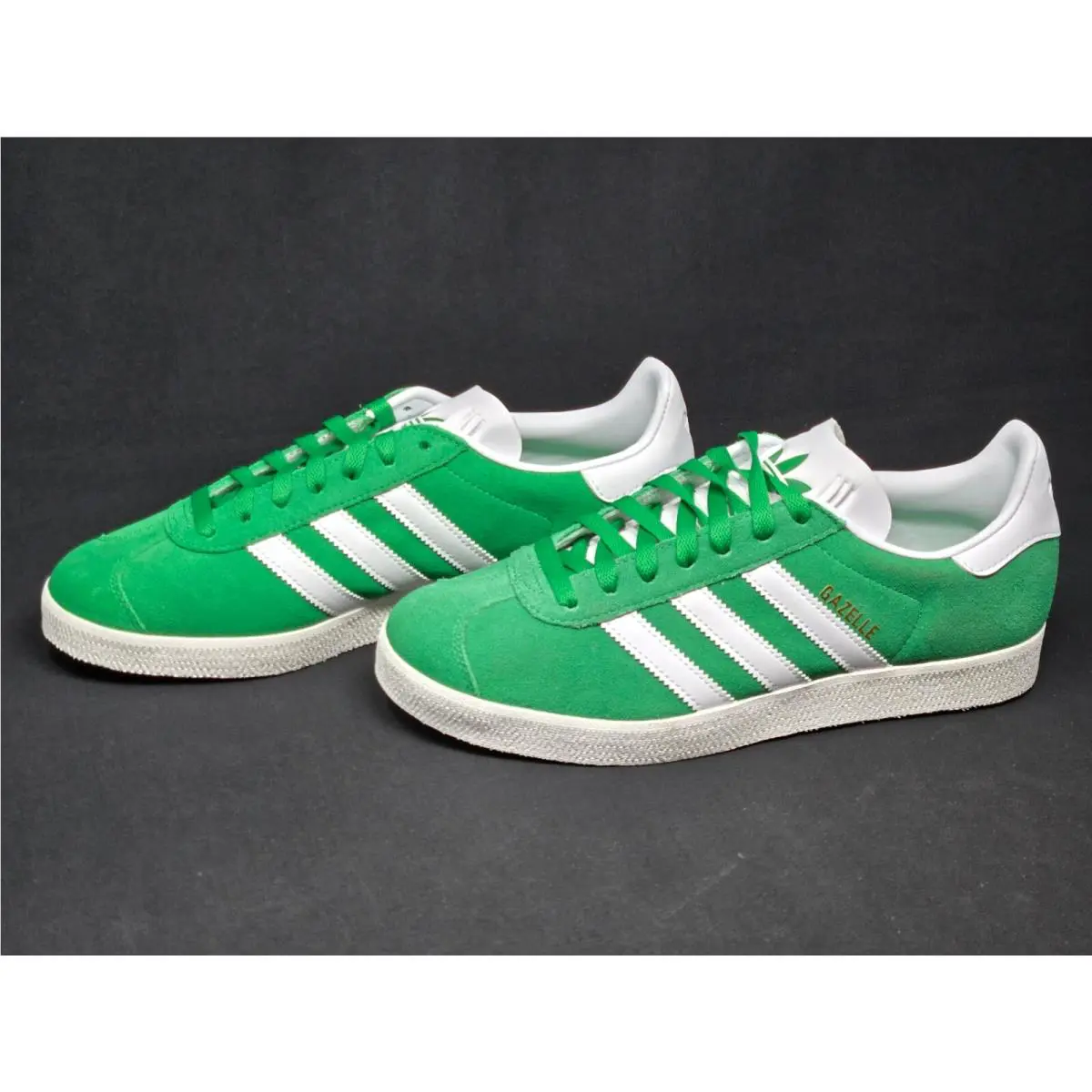 Adidas Originals Gazelle Samba Green Men`s Multi Size White Shoes IG2092 Nby