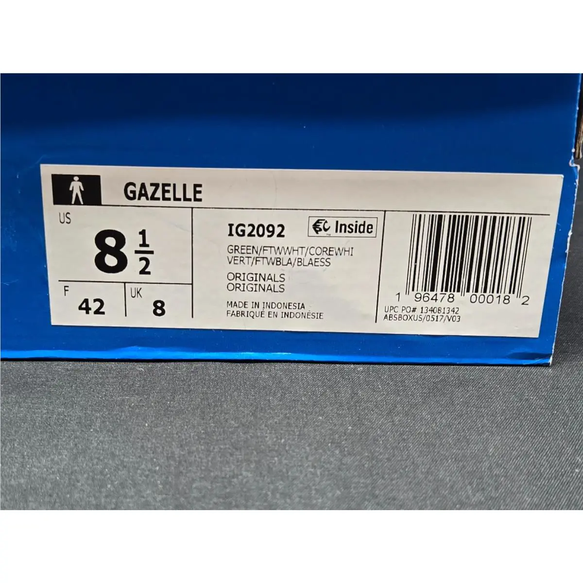 Adidas shoes - adidas Originals Gazelle - Originals Gazelle - IG2092 - Green 19