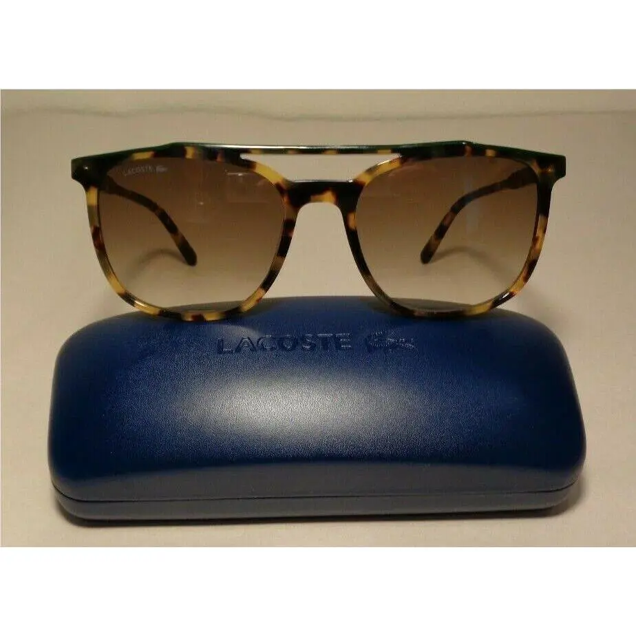 Lacoste L924S Havana Tokio Green Men`s Sunglasses