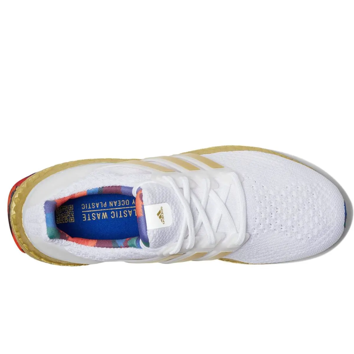 Adidas shoes - Ultraboost 5.0 DNA - Ultraboost DNA - HP7425_620 - Cloud White/Gold Metallic/Chalk Whit 6