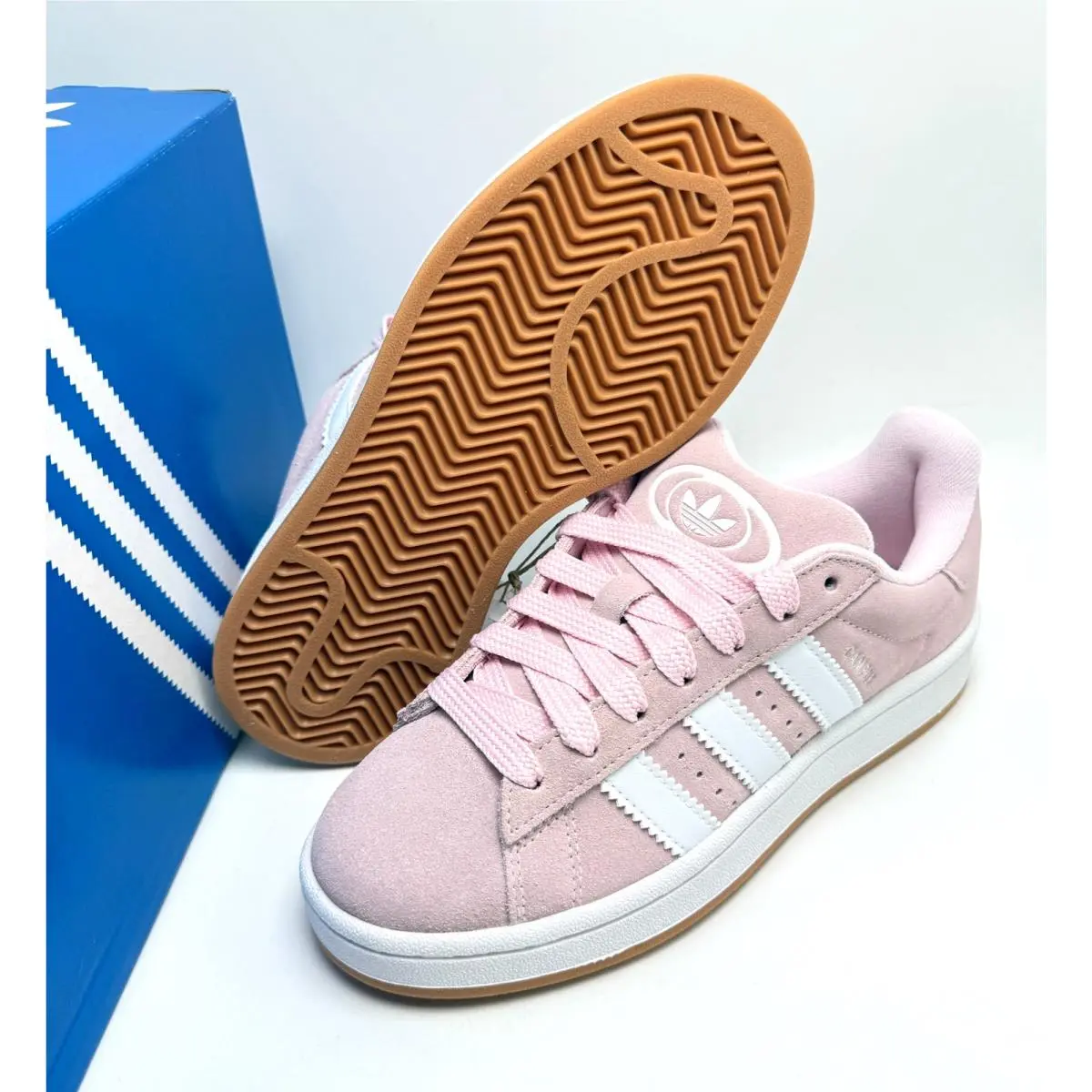 Adidas shoes - adidas Campus 00s - Campus - JH7840 - Clear Pink/Cloud White/Gum 5