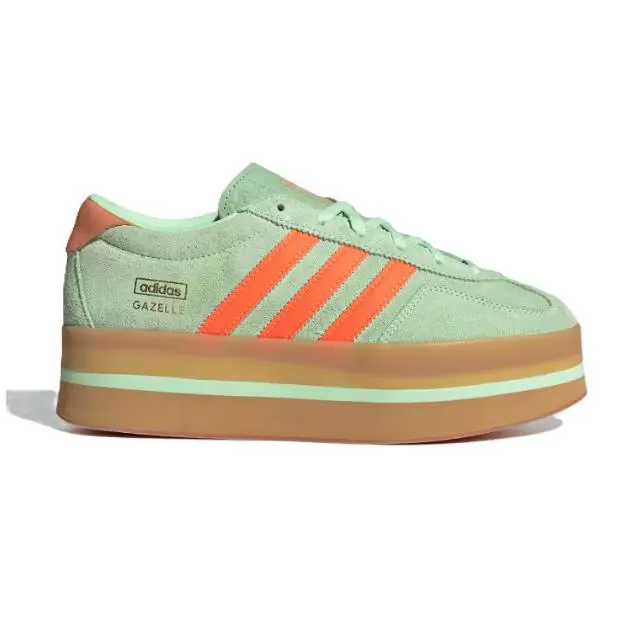 adidas gazelle silver green womens adidas Womens Gazelle Indoor Shoes  ShopCGX