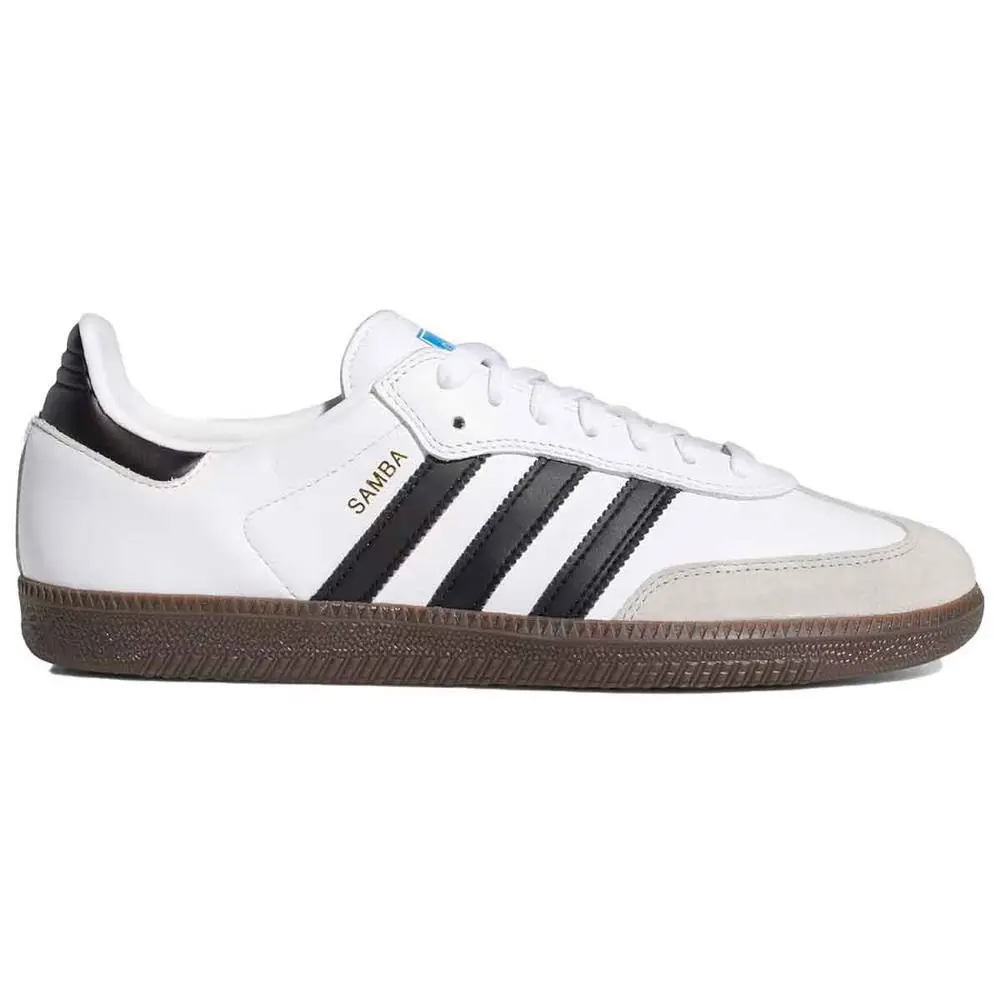 Adidas Samba Adv White/black/gum Mens Sneakers