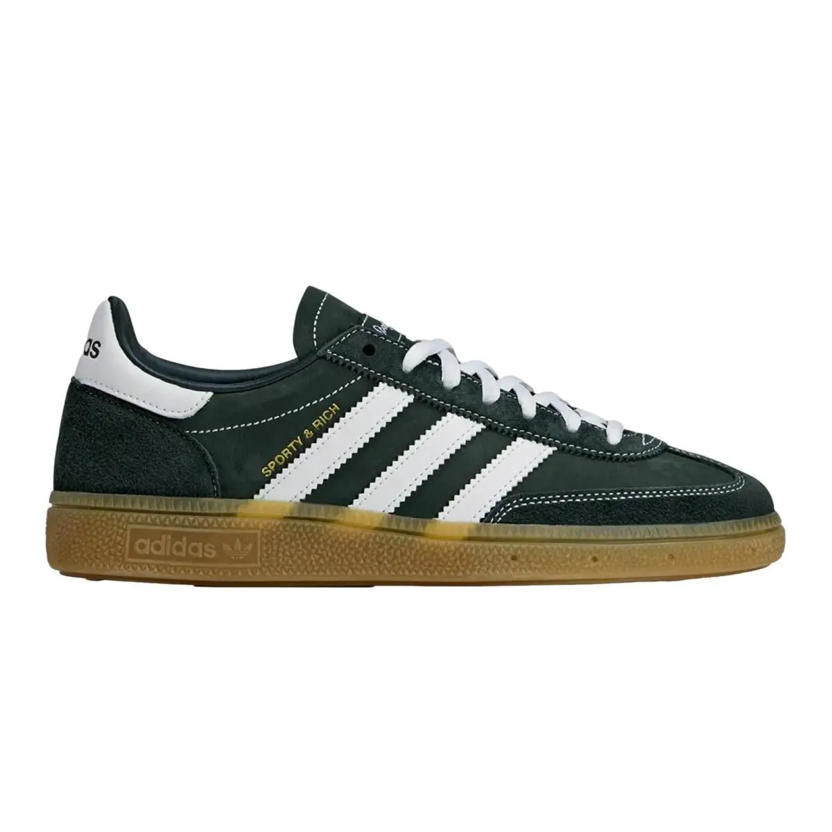 Adidas Handball Spezial SR Dark Green/cloud White/gum 3 JP7067 Men`s - Multicolor