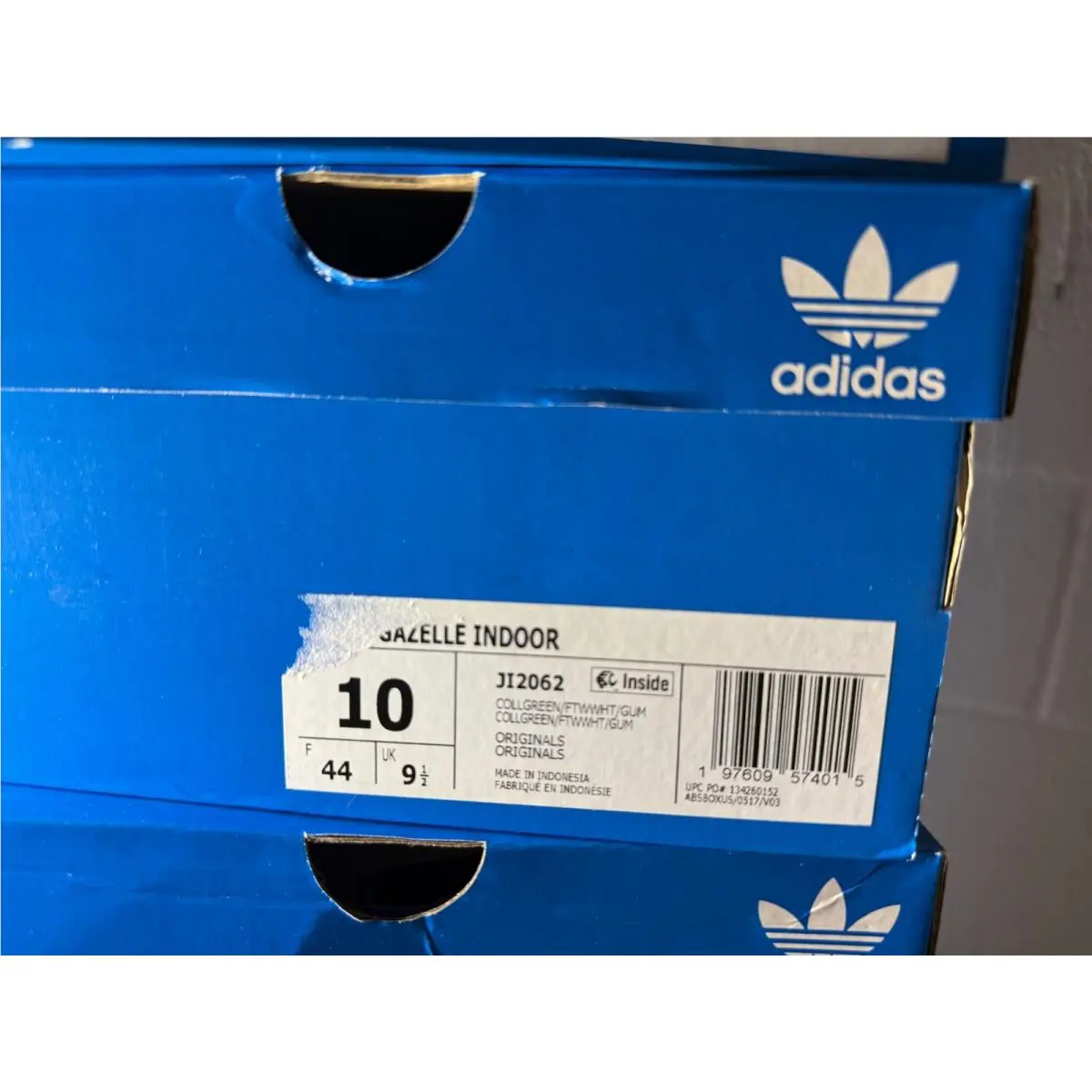 Adidas Originals Gazelle Indoor Dark Blue/bliora/prloin Men`s Shoes JI0322