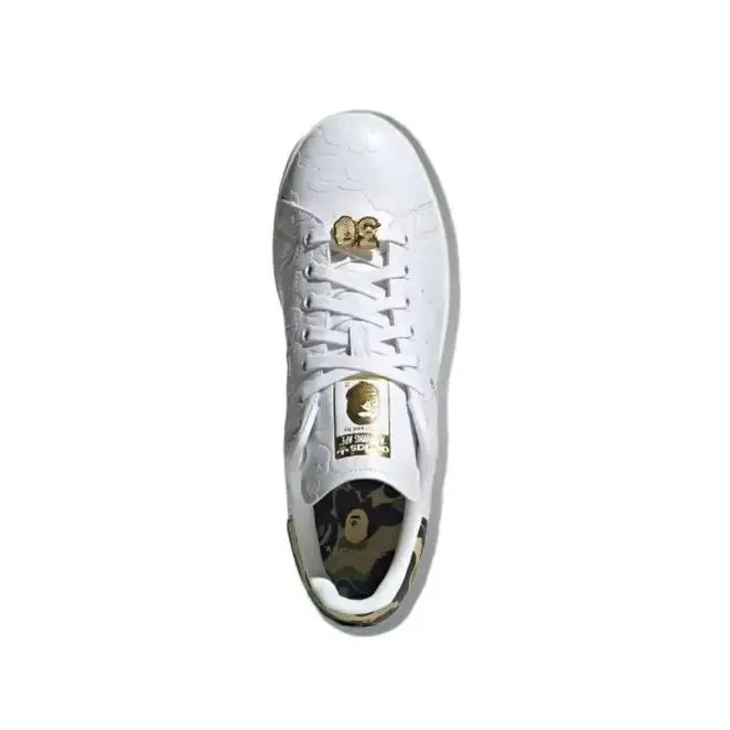 Adidas shoes - adidas stan smith bape - stan smith bape - IG1115 - White/Camo (UPC: 196472625022) 2