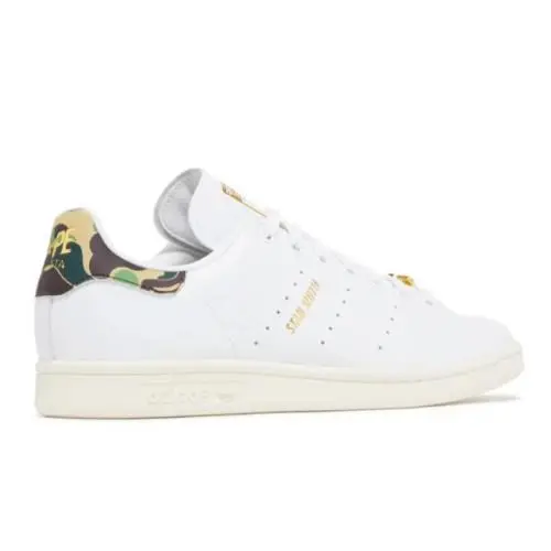 Adidas shoes - adidas stan smith bape - stan smith bape - IG1115 - White/Camo (UPC: 196472625022) 3