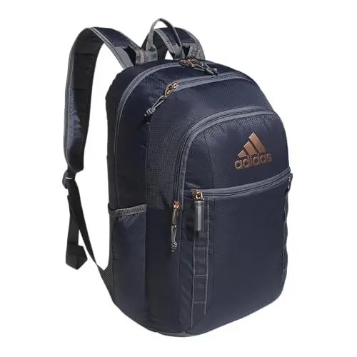 Adidas Excel Backpack Men Women Durable Large Athletic Laptop 7.0 Rose Gold