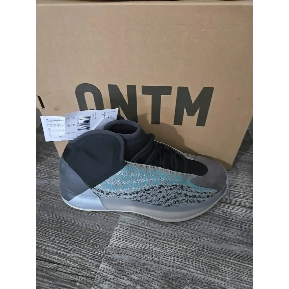 Adidas shoes - adidas Yeezy QNTM - Yeezy QNTM - GY7926 - Sea Teal, Manufacturer: Sea Teal/Sea Teal/Sea Teal 4