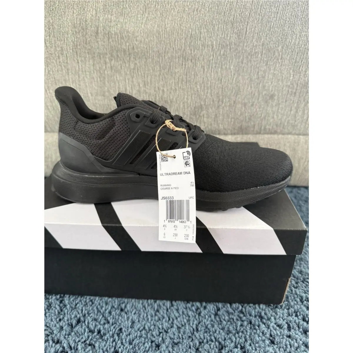 Adidas shoes - adidas Running - Running - JS0333 - Black 2