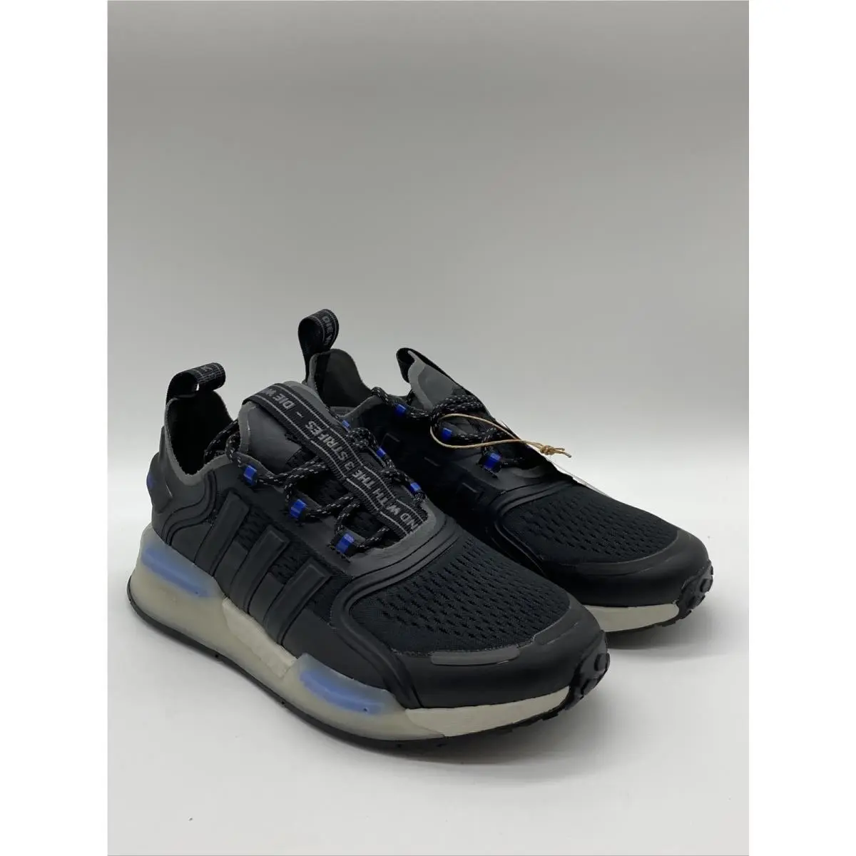 Adidas Nmd V3 Originals Men Shoes Size 5 Black Grey Blue Sneakers HP4316