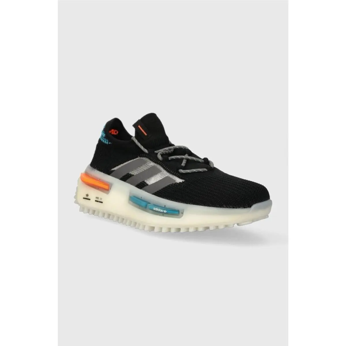 Size 6 - Adidas NMD_S1 Black Teal Orange