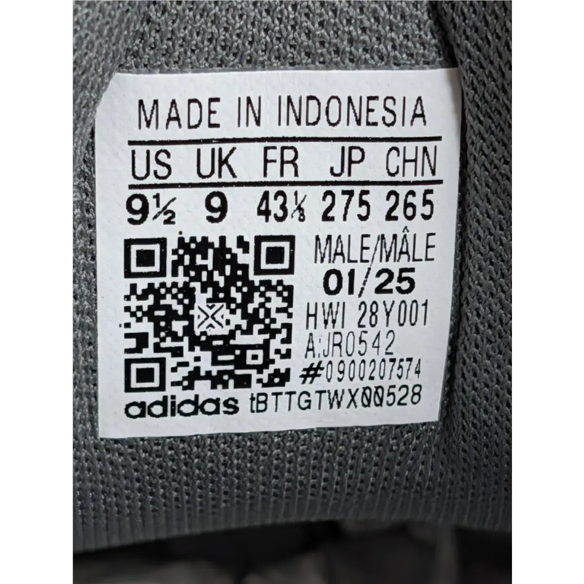 Adidas shoes - adidas Grand Court - Grand Court - JR0542 - Gray, white (UPC: 196475190534) 6