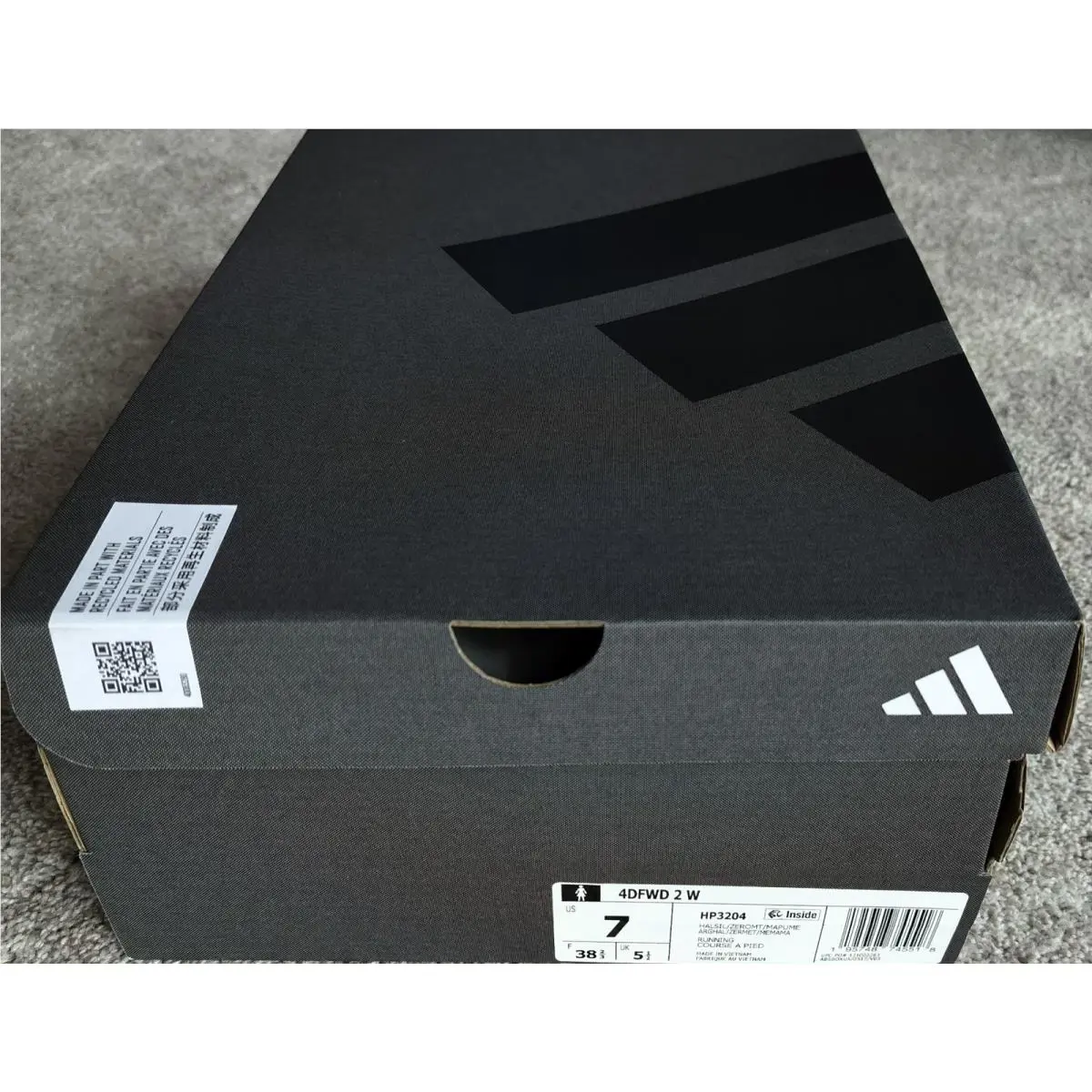 Adidas shoes - adidas 4DFWD - HP3204 - White/Gray/Black 8