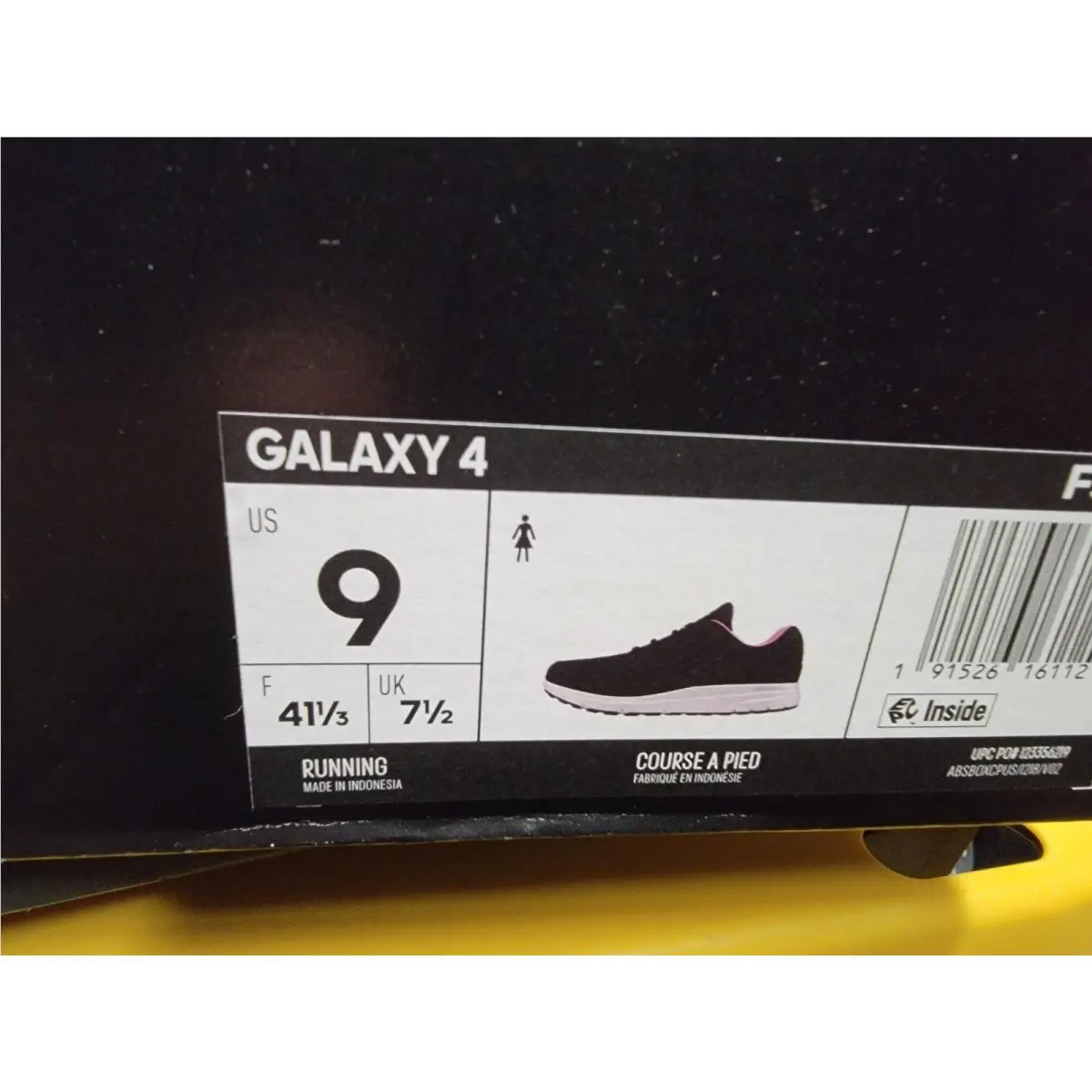 Adidas shoes - adidas Galaxy 4 - Galaxy - F36183 - Black 5