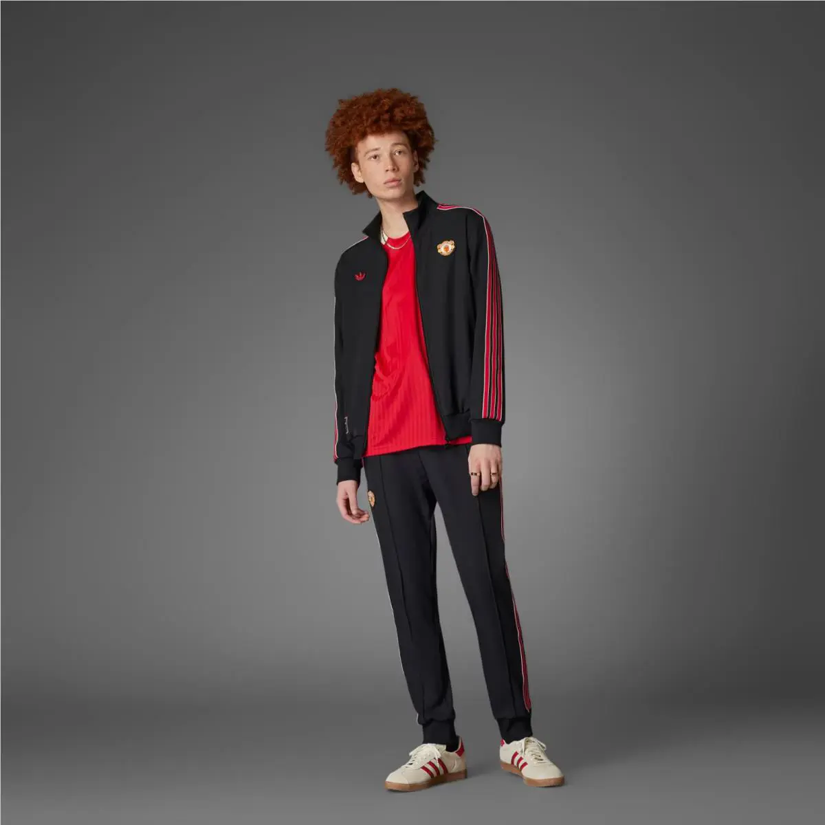Adidas clothing - MUFC TR Bottom - MUFC Bottom - JF0358 - Black (UPC: 196476716023) 8