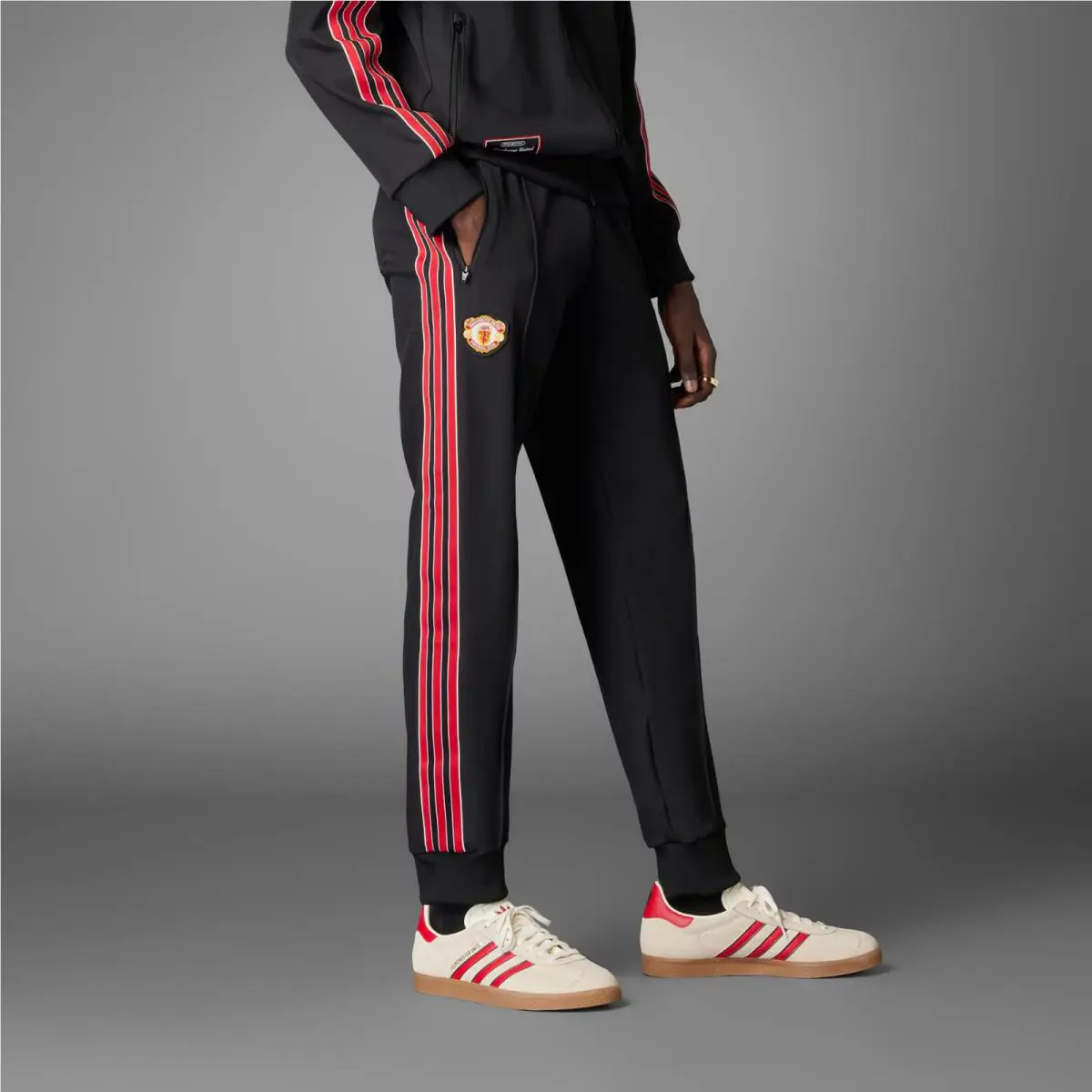 Adidas clothing - MUFC TR Bottom - MUFC Bottom - JF0358 - Black (UPC: 196476716023) 9