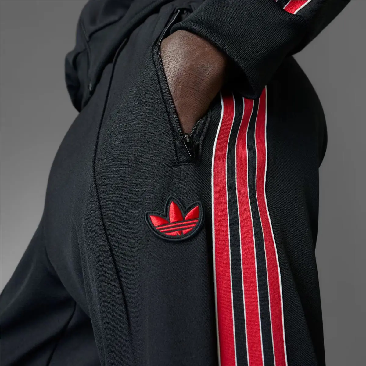 Adidas clothing - MUFC TR Bottom - MUFC Bottom - JF0358 - Black (UPC: 196476716023) 2