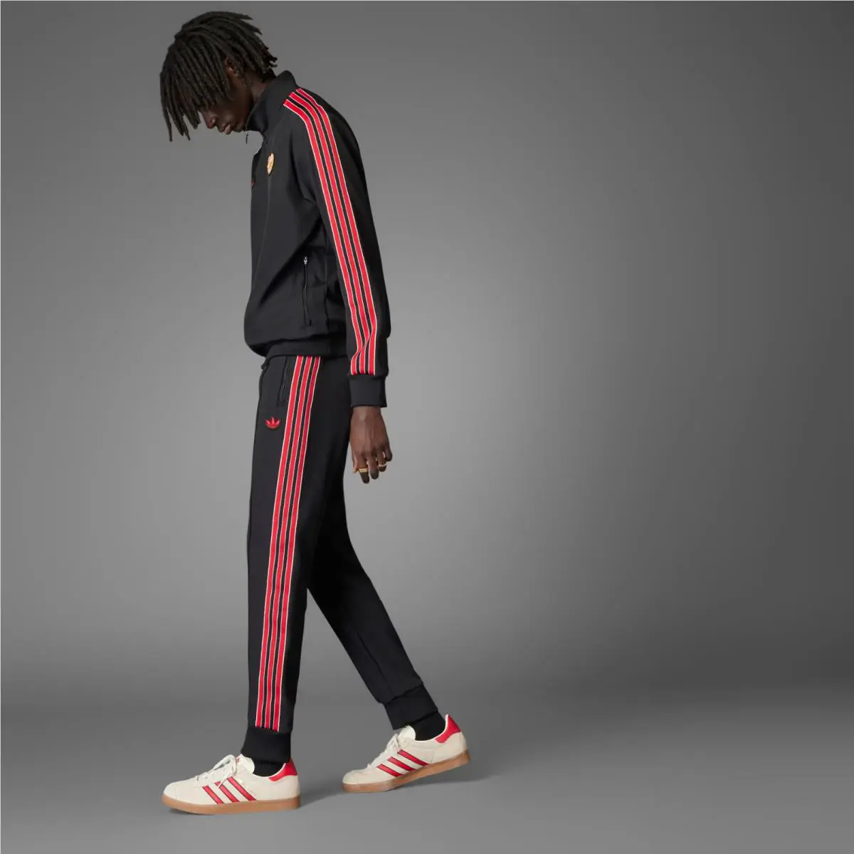 Adidas clothing - MUFC TR Bottom - MUFC Bottom - JF0358 - Black (UPC: 196476716023) 7