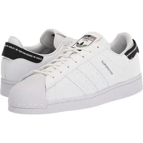 Adidas Superstar Men`s Size 9 Athletic Running Shoes White Casual Sneakers