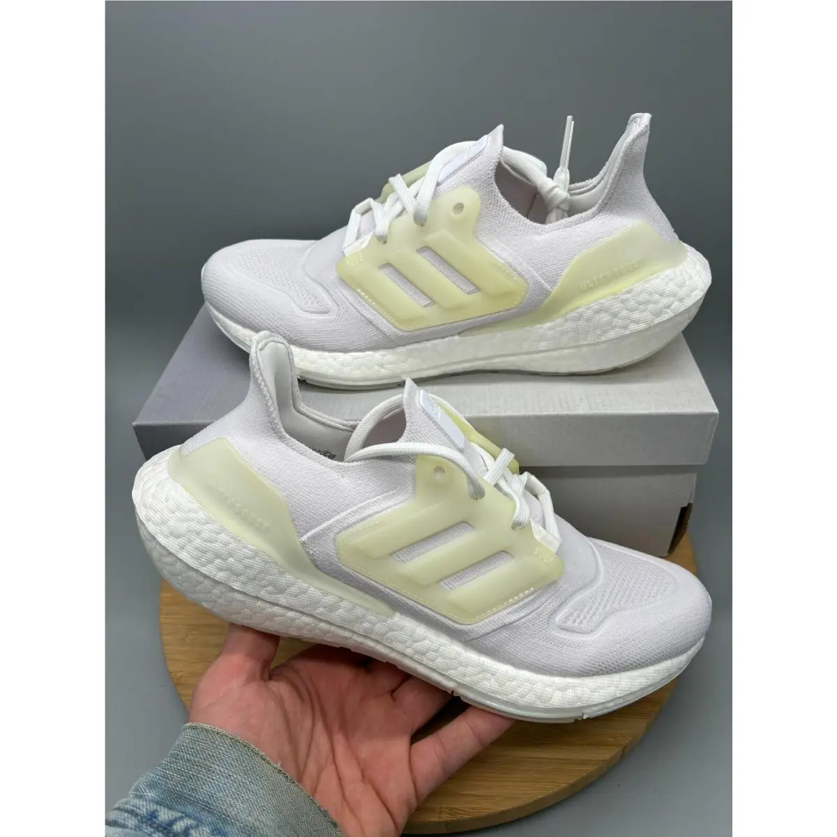 Adidas Shoes Ultraboost 22 Running Sneakers White GX5459 US Mens 8 Eur 7.5
