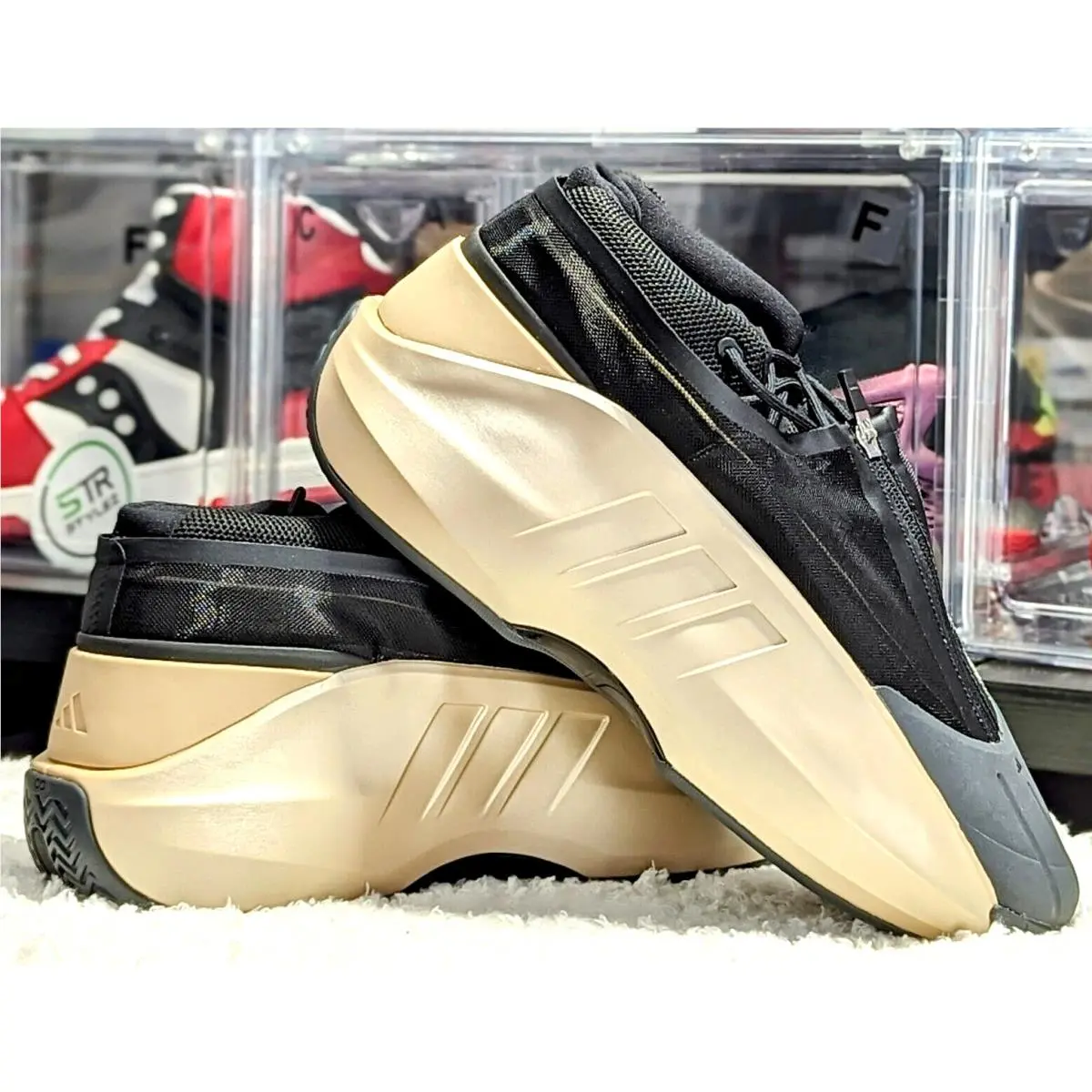 Adidas shoes - adidas Crazy IIInfinity - Crazy IIInfinity - ID8729 - Gold (UPC: 196477218892) 8