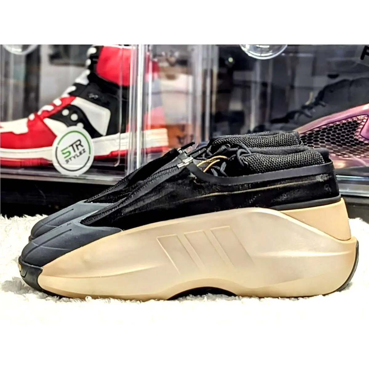 Adidas shoes - adidas Crazy IIInfinity - Crazy IIInfinity - ID8729 - Gold (UPC: 196477218892) 5