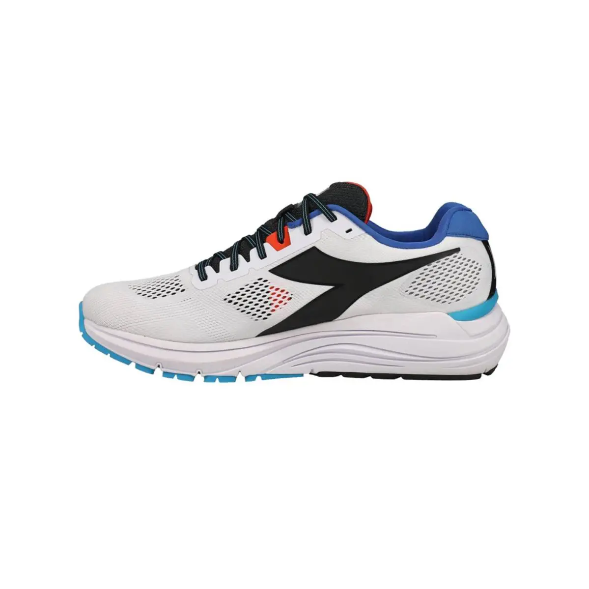 Diadora shoes - Diadora Blushield 7 Vortice - Blushield Vortice - D0005 - White/Black/Turkish Sea Blue (UPC: 193867805380) 0