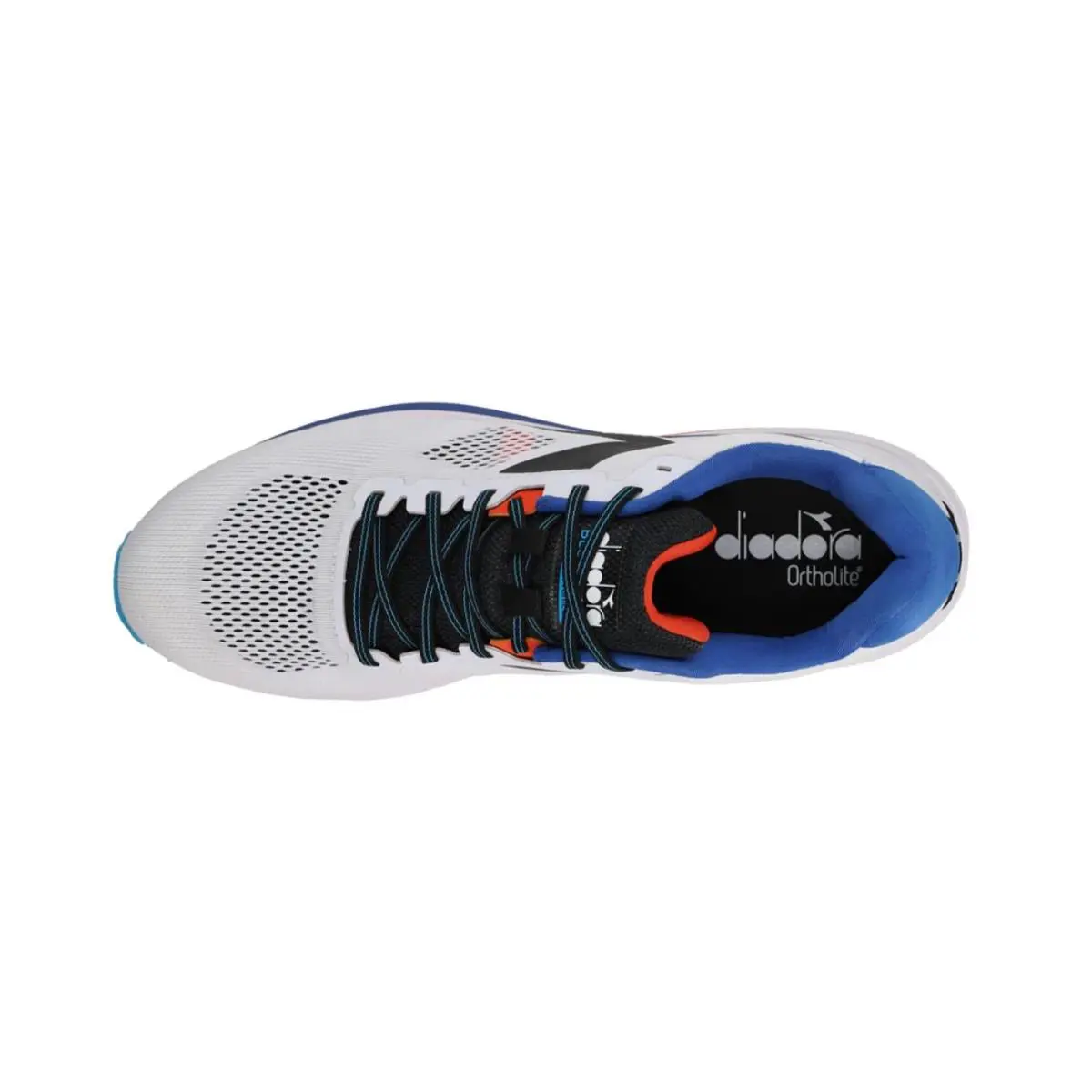 Diadora shoes - Diadora Blushield 7 Vortice - Blushield Vortice - D0005 - White/Black/Turkish Sea Blue (UPC: 193867805380) 1