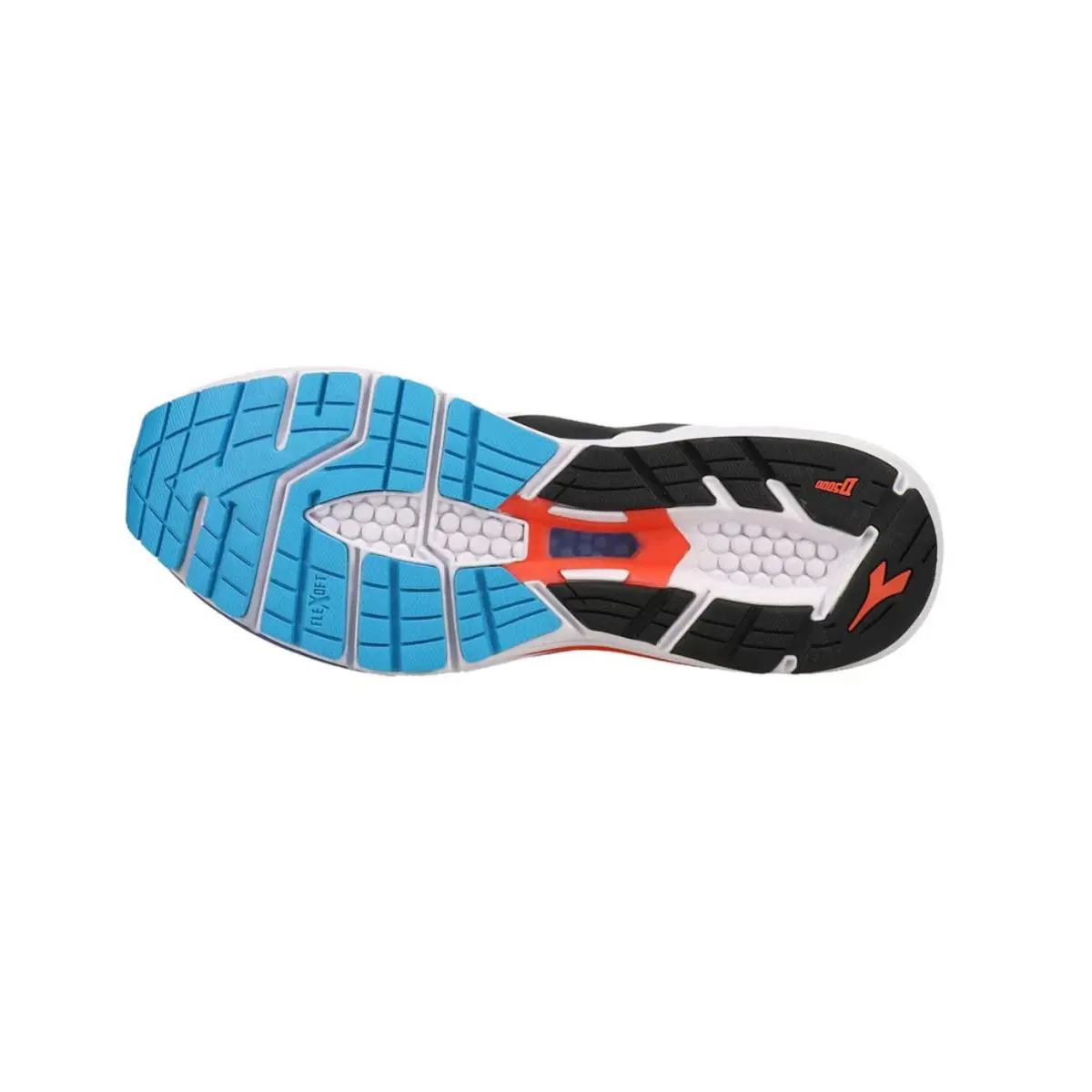 Diadora shoes - Diadora Blushield 7 Vortice - Blushield Vortice - D0005 - White/Black/Turkish Sea Blue (UPC: 193867805380) 2