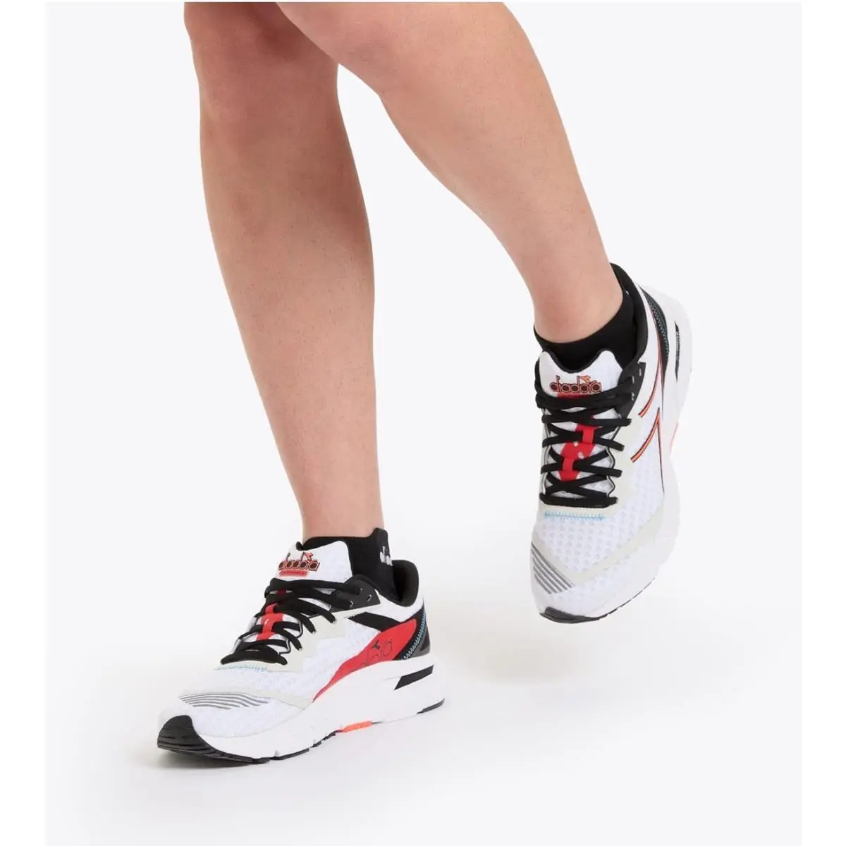 Diadora shoes - Diadora Blushield Volo 2 - Blushield Volo - C9804 - White/Black/Vermillion (UPC: 193867664291) 2
