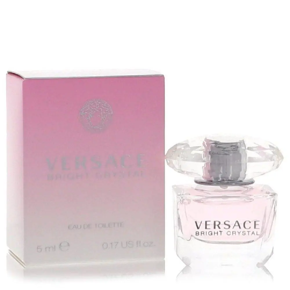 Bright Crystal by  Eau De Toilette Spray For Women Mini 0.17 oz (5 ml) by Versace