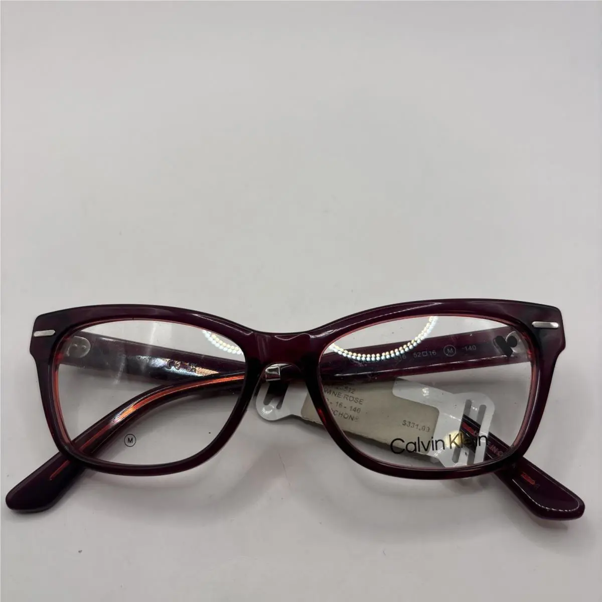 Calvin Klein CK23512 616 Women`s Eyeglasses 52/16/140mm/WINE Rose/new