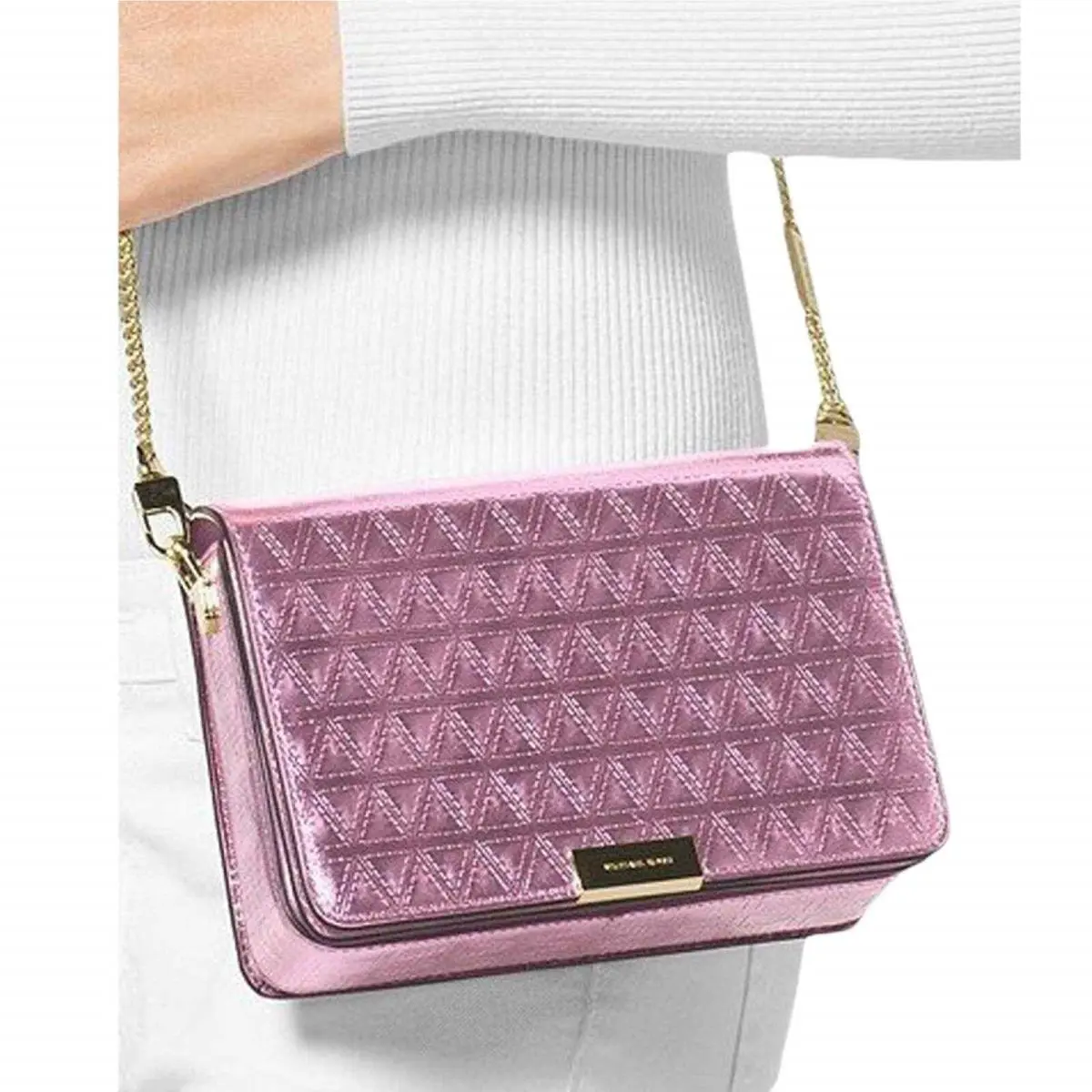 Michael Kors Women`s Jade Gusset Clutch