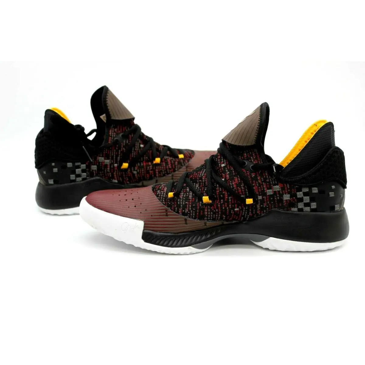 Adidas shoes - adidas Harden B/E - Harden - B96346 - Burgundy / Black (UPC: 191521076077) 4