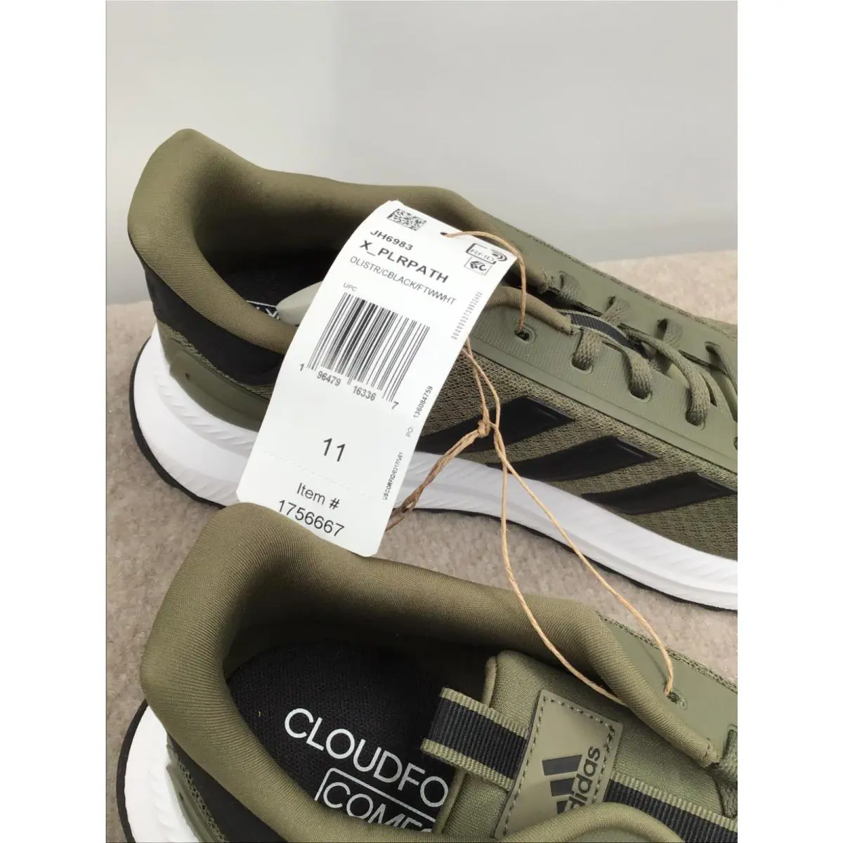 Adidas shoes - adidas Cloudfoam - Cloudfoam - Green 1
