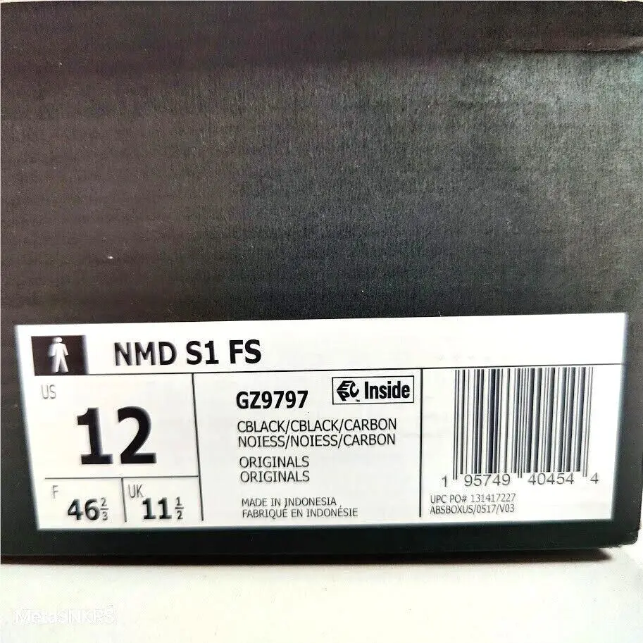 Adidas shoes - adidas NMD S1 - NMD - GZ9797 - Black 0
